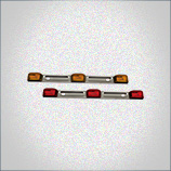 LED ID LIGHT BAR WITH STAINLESS STEEL FRAME