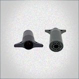 7-WAY RV BLADE TO 6-ROUND ADAPTER