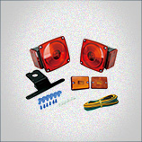 TL12VDL / 4PC DELUXE TRAILER LIGHT KIT