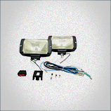 HFL2 / 2PC AMBER HALOGEN FOG LIGHT KIT