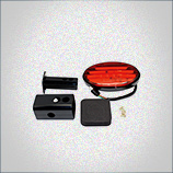 HITCH COVER BRAKE LIGHT WITH LED ACCENT LIGHT
